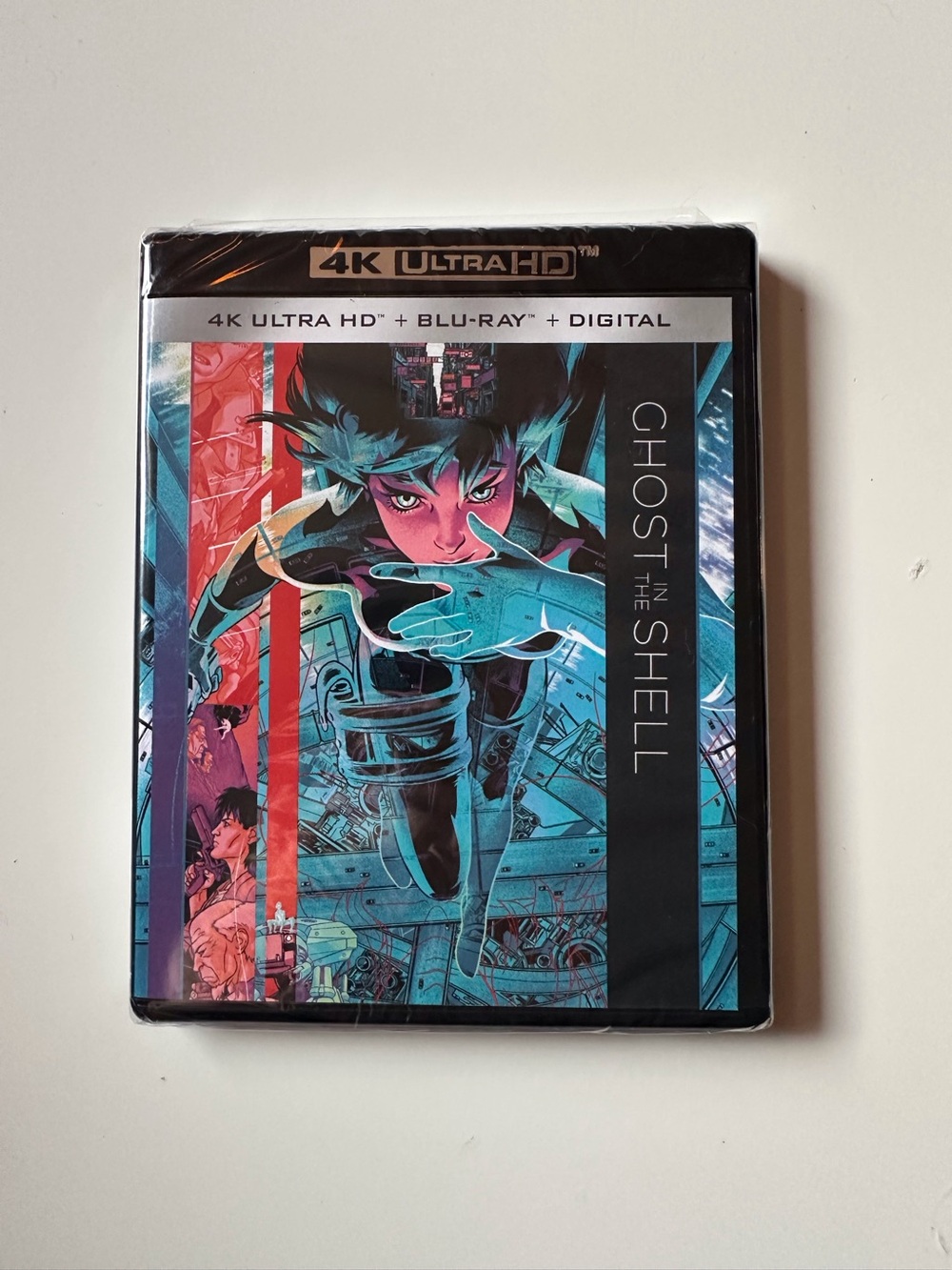 Ghost In The Shell 4K UHD & Blu Ray New Factory Sealed